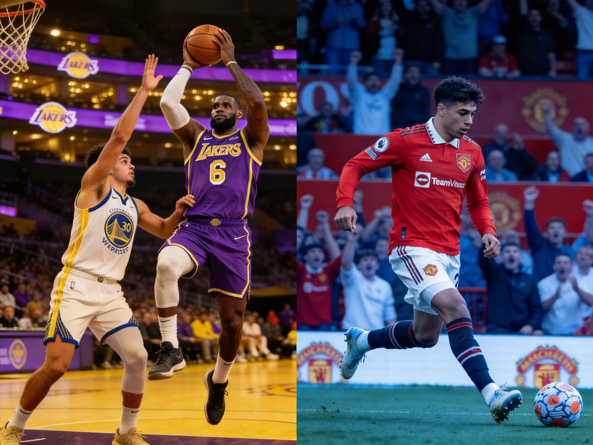 NBA湖人勇士